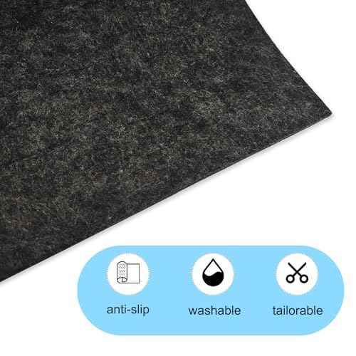 4 x 6 FT Outdoor Storage Shed Mat, 3mm Thickened Waterproof Shed Base Flooring Pad, Outdoor Carport Mat, Anti-Slip Dustproof Patio Furniture Floor Scratch Prevention