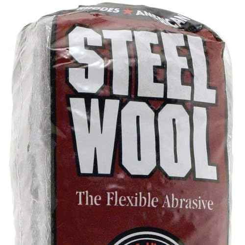 #4 Homax 106607-06 Rhodes American Steel Wool Pad Extra-Course #4, 16-Pack