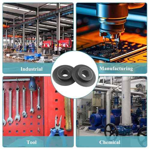 12 PCS Pipe Cutter Blade Tubing Cutter Replacement Wheel Hose Cutter Tool Compatible with Ridgid Tubing Cutter Models 101 103 104 117 118 150 151 152 153 205 Copper Pipe Cutter