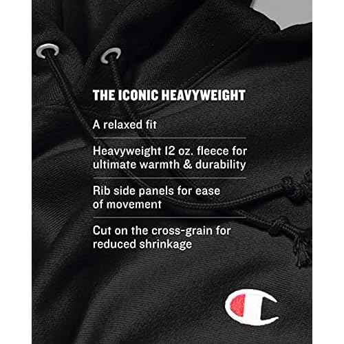 Champion Men's Reverse Weave Pullover, Tonal Script
