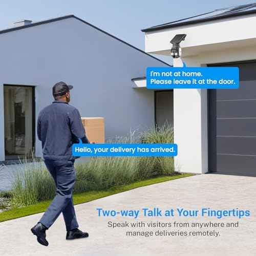 Solar-Powered 1080p WiFi Battery Camera, Security Cameras Wireless Outdoor for Home Surveillance, AI Human Detection, Color Night Vision, Cloud Storage (WiFi (Camo))