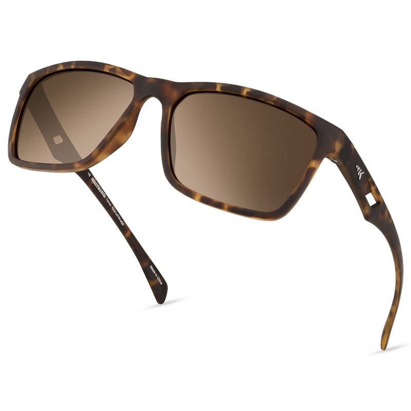 KastKing FlatRock Polarized Sport Sunglasses for Men and Women, Ideal for Driving Fishing Cycling Running, UV Protection