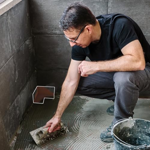 2 Pack Inside Waterproof Membrane, Waterproofing Membrane Seamlessly Fits the Corner, for Bathroom Shower Steam Room Toilet Kitchen