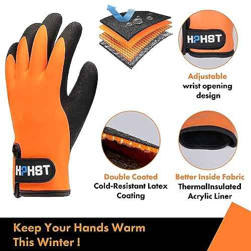 Waterproof Work Gloves for Men and Women, Winter Work Gloves for Cold Weather Gloves, Touchscreen ¡¦