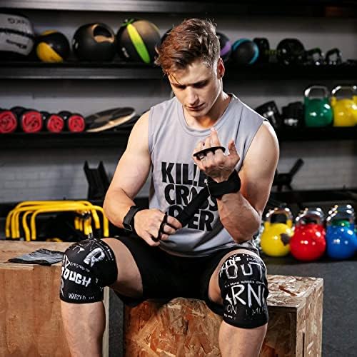 AEOLOS Knee Sleeves (1 Pair)，7mm Compression Knee Braces for Heavy-Lifting,Squats,Gym and Other Sports