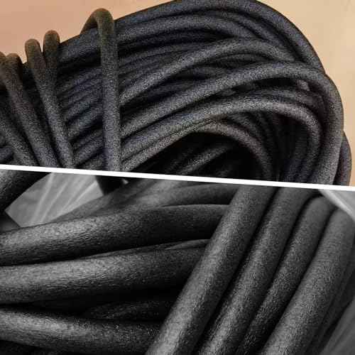 Foam Backer Rod for Gaps Concrete Crack Filler Joints Foam Gap Filler Caulk Saver Backing Rod Filler Rope Concrete Joint Filler (1/4 Inch x 33 Feet)