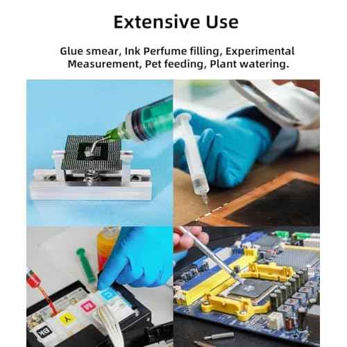 30 pack 1ml, 3ml, 5ml, 10ml, 20ml Measuring Dispenser with14ga,16ga, 18ga, 20ga, 22ga, 25ga Dispensing Accessories and Caps for Measuring and Refilling