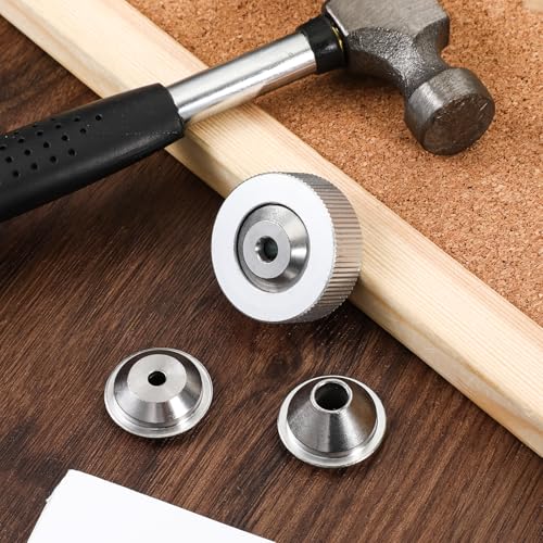 4 PCS Texture Sprayer Orifice Tip Set, 3 Nozzle Tips 1 Threaded Collar Drywall Wall Painting Sprayer Nozzle Tips Set Drywall Texture Hopper GunOrifice Sets for Air Hopper Spray(3/16",1/4",5/16")