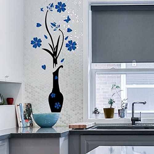 Kitchen Wall Decal Wall Arts Stickers Inspirational Wall Decals Quotes this Kitchen is Seasoned with Love Kitchen Wall Sign Home Decor Vinyl Wall Sticker for Kitchen Dining Room Home Restaurant Wall Decoration.