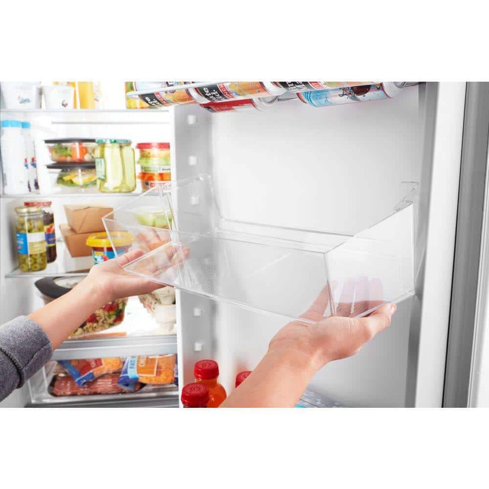 Whirlpool WRS325SDHZ 25 Cu. Ft. Stainless Side-by-Side Refrigerator
