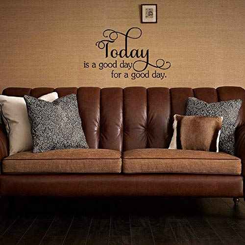 Today is A Good Day for A Good Day Vinyl Wall Decal Positive Quotes Lettering Words D?cor Inspirational Art Letters