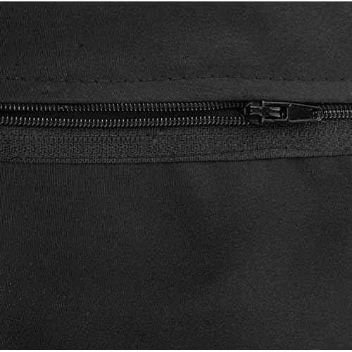 Betty Dain A Size Above Plus Size Salon Stylist Apron, Cut for Curves, Neck Strap with Adjustable Snap Closure, Lower Pockets with Zippered Bottoms, Lightweight, Water Resistant Nylon/Poly, Black, 1X