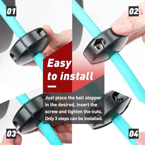 Ball Stopper for Air Hose Reels - Compatible with 3/8 Inch Air Hoses - Prevents Tangling and Damage