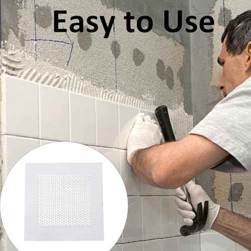 6PCS 4¡± Drywall Repair Kit, Aluminum Wall Patch with Galvanized Plate, Self Adhesive Fiberglass Dry Wall Hole Patches for Drywall Ceiling Sheetrock