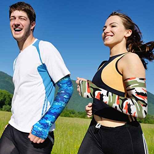 15 Pairs Unisex UV Protection Arm Sleeves - Anti-Slip Ice Silk Cooling Covers for Sun Protection - Running, Cycling, Driving, Outdoor Sports