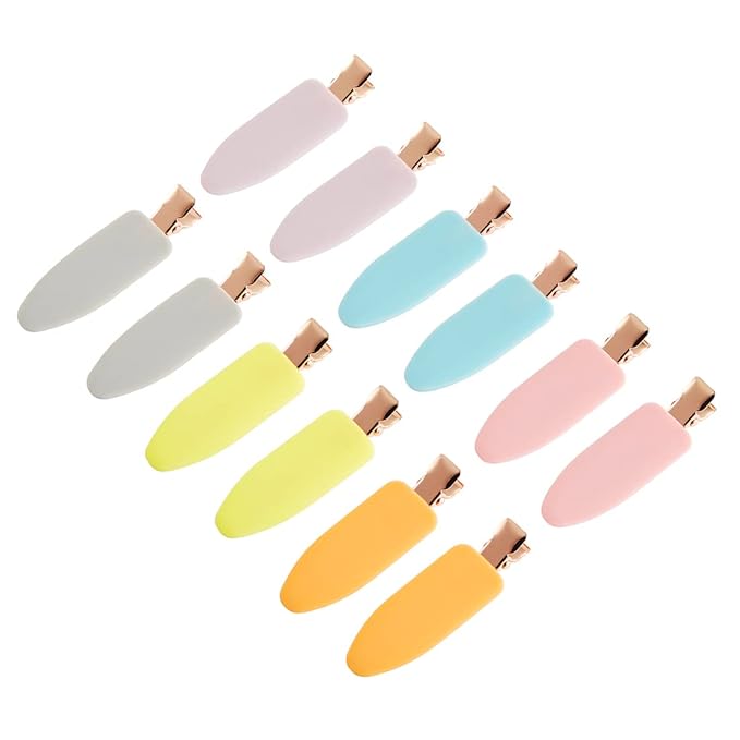 minihope Flat Hair Clips Makeup Hair Clips for Bangs 12 Cont (light)…