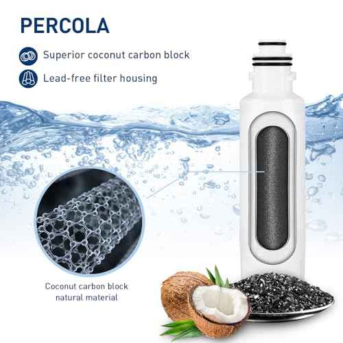 HX2019FR-A Water Filter Replacement, Compatible with Hisense HX2019FR-A, HX2019F-A, HRM260N6TSE, HRFD560SW, HRCD585BW, HRFD634BW, HRCD650BW, HRCD586TBWB and Mora MRM260N6TSE (2 Pack)