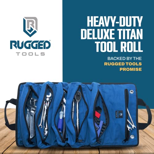 Rugged Tools Titan Deluxe Tool Roll