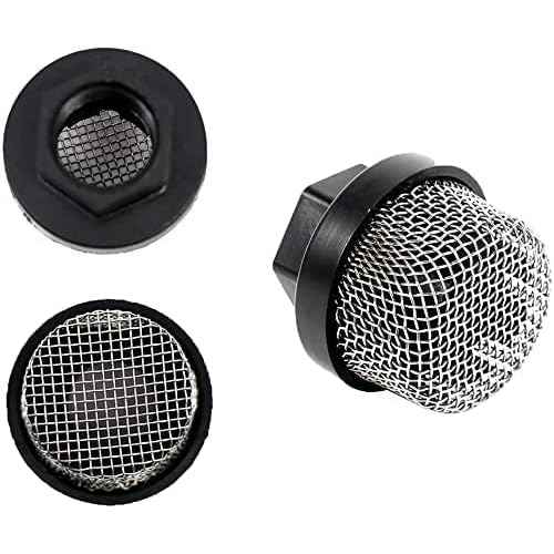 246385 Hose Inlet Strainer Filter Inlet Suction Strainer Mesh Filter for Graco Ultra 390 395 495 Airless Wagner Spraytech Titan Paint Pumps, Paint Spray Guns (2 Pack)