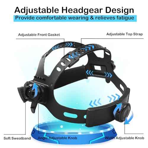 Welding Helmet Auto Darkening : BESTCLUB True Color Solar Powered Hood with Adjustable Shade Range 4/9-13 for Mig Tig Arc Welder Mask