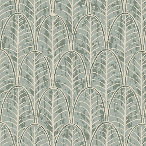 tiltil Peel and Stick Wallpaper Green Leaf Contact Paper Boho 17.7"x78.8" Modern Self Adhesive Wallpaper Removable Decorative Contact Paper for Cabinets and Drawers Wallpapers for Bathroom Waterproof