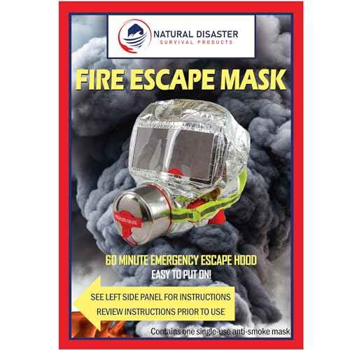 60 Minute Fire Escape Mask/Respirator from