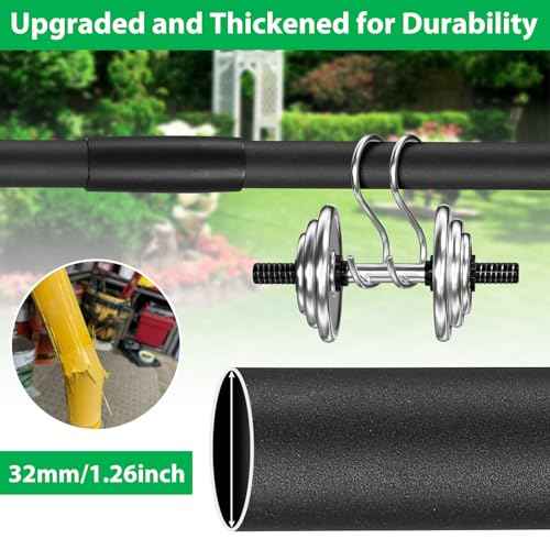 Pragmatist Lawn Leveling Rake, 34"x9.4" Leveling Rake 68" Leveler Tool Big Lawn Leveler Stainless Steel Landscaping Tool for Garden, Golf Lawn, Farm, Pasture, Yard Tool