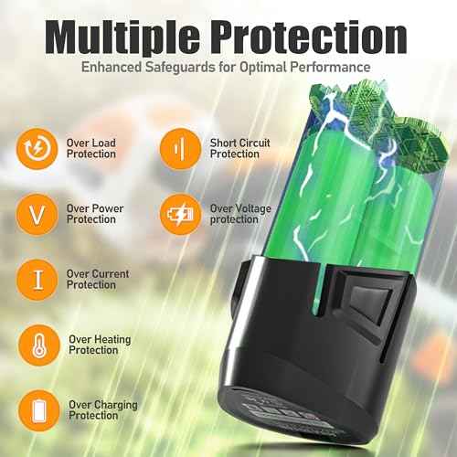 Upgraded 2-Pack 3000mAh Replacement Battery for Stihl 10.8V HSA 26 (Model 45154006500) Battery,Compatible with HSA26, AS2, GTA26, SEA20 Cordless Tools