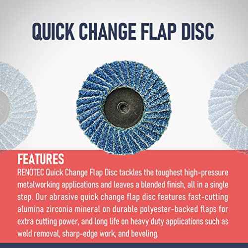 30 Pcs 2 Inch Mini Flap Disc, Assorted 40/60/80 Set, High Density Zirconia Grinding Flap Disc, with 1/4 inch Shank Holder, On Metal Grinding, for Angle Die Grinder (Pack of 30)