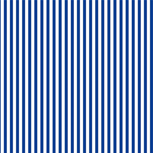 GLOW4U Peel and Stick Navy Blue Striped Wallpaper Self Adhesive Blue White Stripe Shelf Liner Contact Paper for Cabinets Dresser Drawers Furniture Wall Crafts Decal 17.7X117 Inches