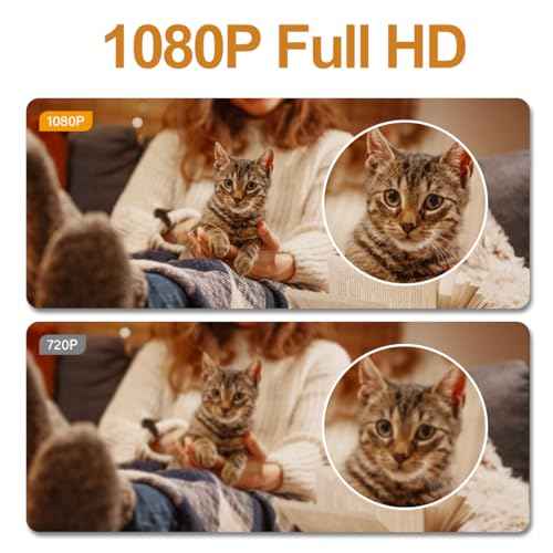 2025 New Hidden Camera Detector with Charger, 1080P Security Portable Camera, Mini Nanny Cam with Loop Working for Indoor/Ourdoor Surveillance, No Audio, No WiFi, up to 64GB SD Card (Not Included)