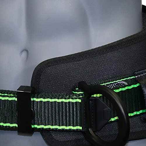 AFP Heavy-Duty 2 D-Ring Waist Body Belt w/Tongue Buckle Premium Stitching (OSHA/ANSI PPE)