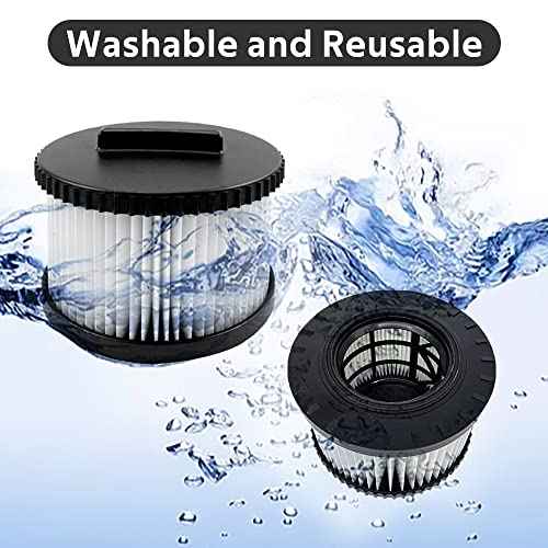 2 Pack DWV9330 Replacement Filter for DeWalt DWV010 & DWV012 Dust Extractor Part # DWV9330