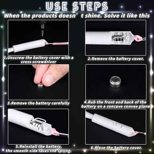 100 Pack White Fiber Optic Wand Glow Wand LED Light Up Wand Bulk with 3 Flashing Models Flashing Sticks for Glow in The Dark Birthday Party Favor Wedding Halloween Christmas, 8 Colors
