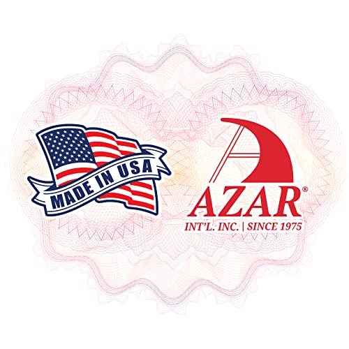 Azar Displays 225567 10" W x 1.5" H x 7.5" D 7-Compartment Nail Polish Tray (2 Pack)