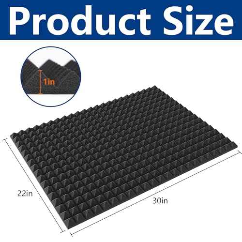 DECOHS 3 Pcs Toolbox Organizer Foam Inserts Sheets, 30 x 22 Inch Non-Slip Tool Drawer Liners, Foam Tool Box Liner for Drawer Box Cases Cabinet Workbench