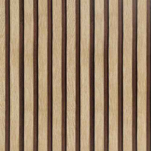 Arthome 17''x120'' Wood Slat Wallpaper Peel and Stick self Adhesive Wood Wallpaper PVC Vinyl Decorative Removable Wallpaper Waterproof Faux Wood Grating Stripe Contact Paper for Living Room Bedroom