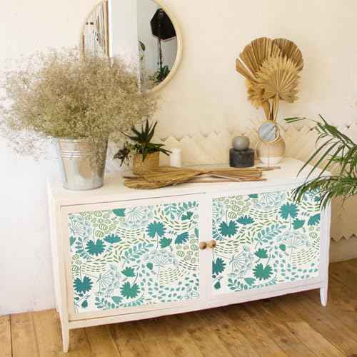 GSS Designs Dandelion Botanical Stencils 12x12Inch Reusable Floral Plant Wall Stencil for Painting on Furniture Walls Nature Wallpaper Stencil Pattern