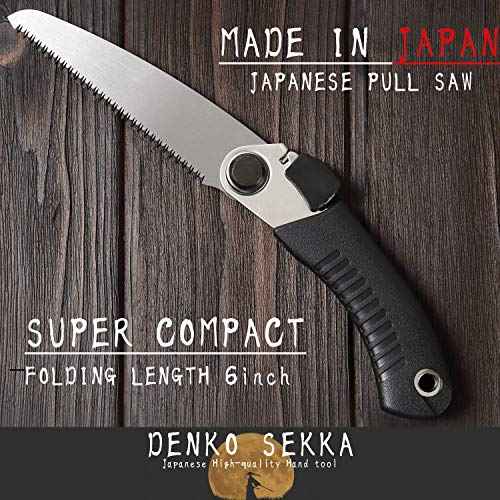 Japanese Pull Saw for Woodworking and Wood Craftsmanship, Long Handle with Precision Blade and Cutting Power, Heavy Duty Steel, Angled Positioning