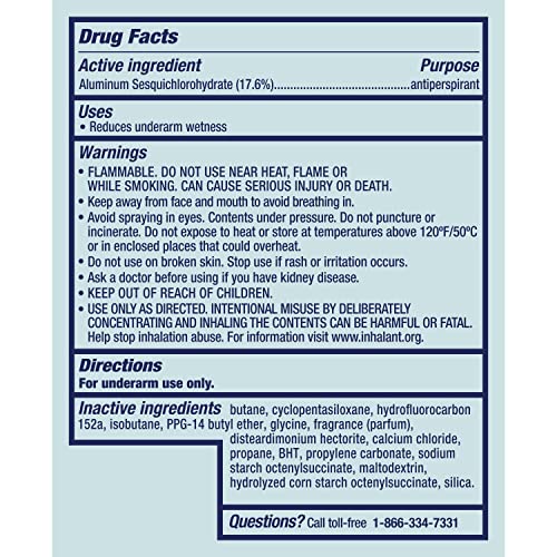 Degree Women Antiperspirant Deodorant Dry Spray Sexy Intrigue, 3.8 Ounce (Pack of 4)