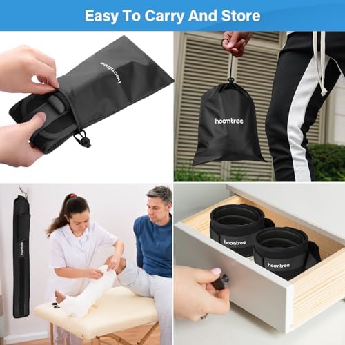 Leg Lifter Strap Set of 2 for Limited Mobility,Thigh Lifter Strap with Padded Grip and Loop for Knee Hip Surgery Recovery Aids,Mobility Aids Tool Get in and Out of Bed,Car,Wheelchair
