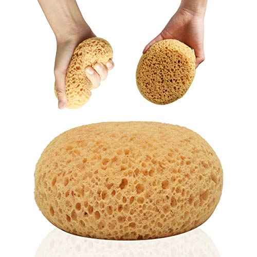 Just E Joy Texture Sponge w/Scraper, Home Decor Drywall Texture Patch Sponge for Wall Texture Repair/Drywall Repair/DIY Painting Ceiling, Washable & Reusable(Size:2 pcs)
