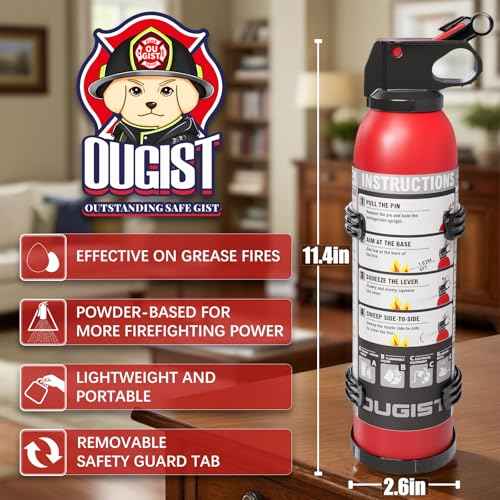 Dry Stop Fire Extinguishing Spray for Home & Car ? 600g Portable Dry Chemical Fire Suppression Spray | For Kitchen Grease, Electrical, Vehicle & Garage Fires, Easy to Use (2-Pack)