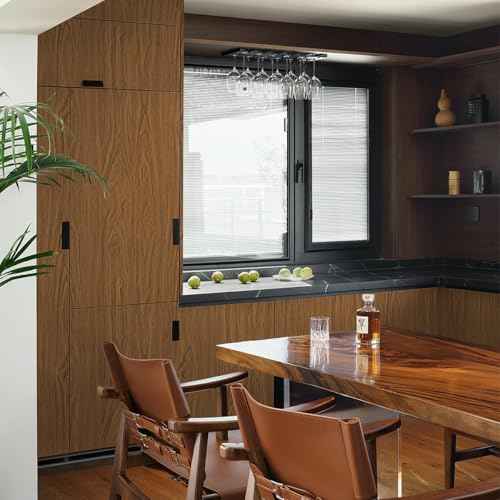Brown Wood Contact Paper for Cabinet Countertops Funiture 17.7inW118inL Wood Grain Peel and Stick Wallpaper Textured Self Adhesive Removable Wallpaper Rustic Desk Vinyl Waterproof Easy to Clean