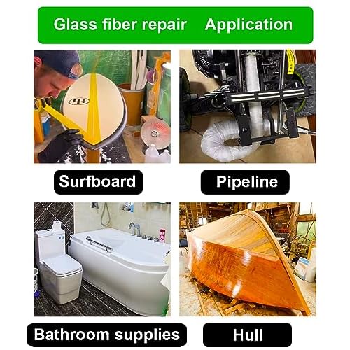 Fiberglass Cloth Tape | 6 oz | Glass Fiber Mesh Joint Tape ??Repair and Reinforcement Heat Insulation E-Glass Size 1 inches Wide, 33 Yards (2.5cm x 30m