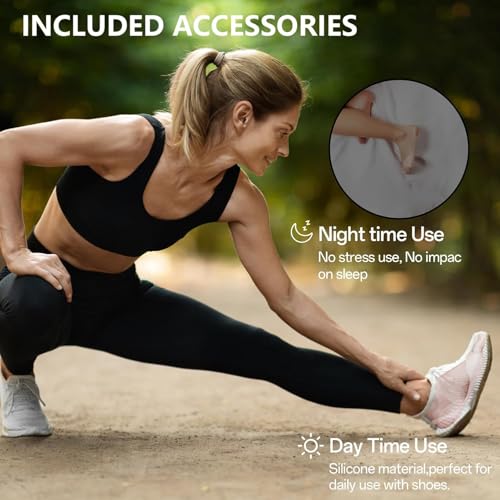 Axioms Bunion Corrector for Women Big Toe,Bunion Relief Straightener,Bunion Splint-Adjustable Knob Bunions Correction,Breathable & Anti-slip Suitable for Left Right Feet,Gray 1Pack