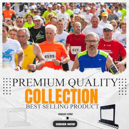 Race Medal Holder Wall Hanger,Marathon Medal Display and Runner Medal Hanger Display,Bib Running Medal Display, Running Medal Hanger Display,Medal Holder for Wall,Gifts For Runners Athlete Luxurious