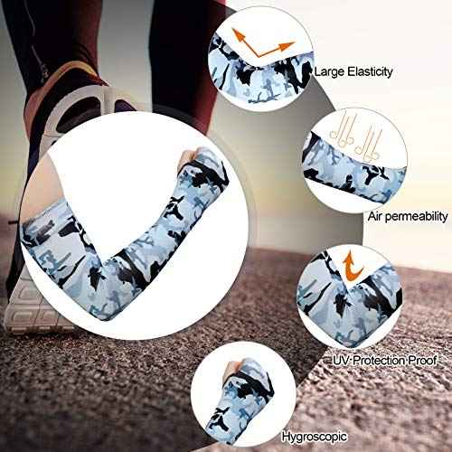 15 Pairs Unisex UV Protection Arm Sleeves - Anti-Slip Ice Silk Cooling Covers for Sun Protection - Running, Cycling, Driving, Outdoor Sports