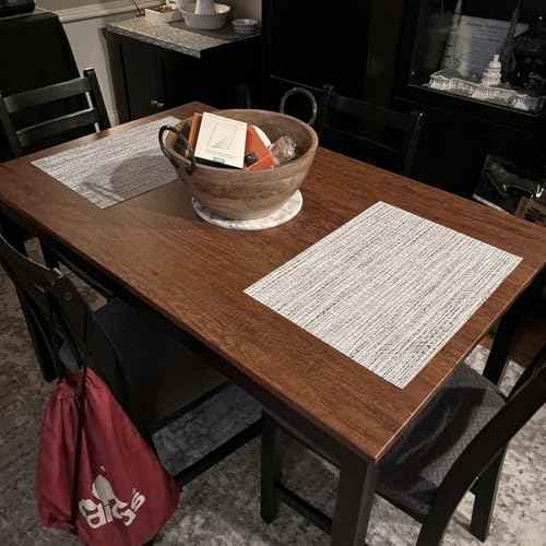 Decoroom Peel and Stick Wood Grain Contact Paper 17.7"x118" Brown Wooden Look Wall Paper Self-Adhesive Wood Wallpaper Removable Vinyl Wrap for Old Furniture Kitchen Cabinets Countertop