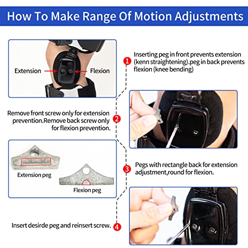 OA Unloader Knee Brace, OA Knee Brace Medial Unloader Knee Support for Osteoarthritis, Arthritis Pain, Avascular Necrosis, Bone on Bone Knee Joint Pain and Degeneration